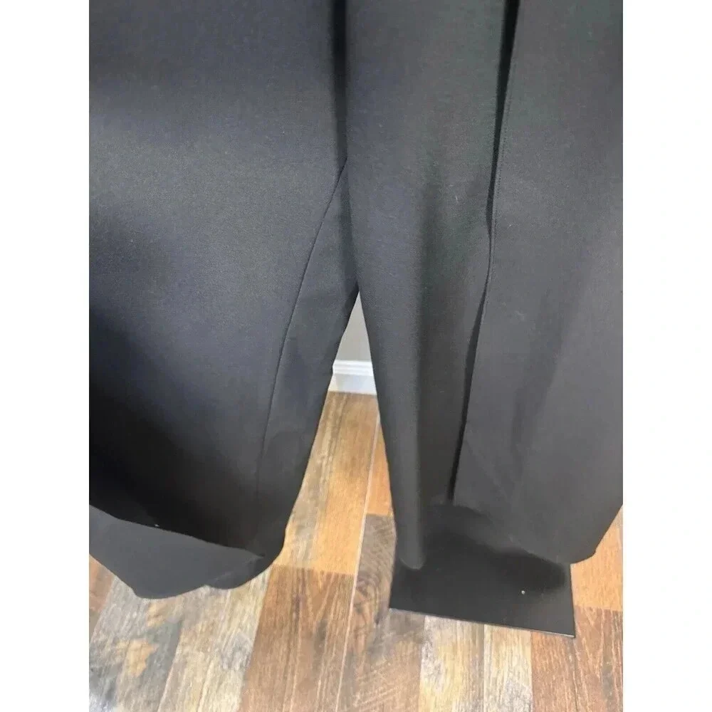 Alexia Admor Womens Black  Wide Leg Jumpsuit Size 10 - Picture 5 of 9